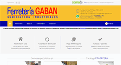 Desktop Screenshot of ferreteriagaban.com
